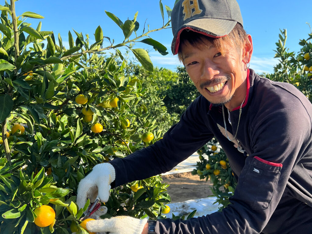 井口みかん園の井口氏