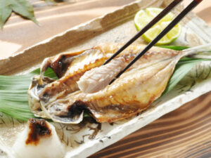 まるごとくん の焼き干物（真あじ・さんま・かます・金目鯛）