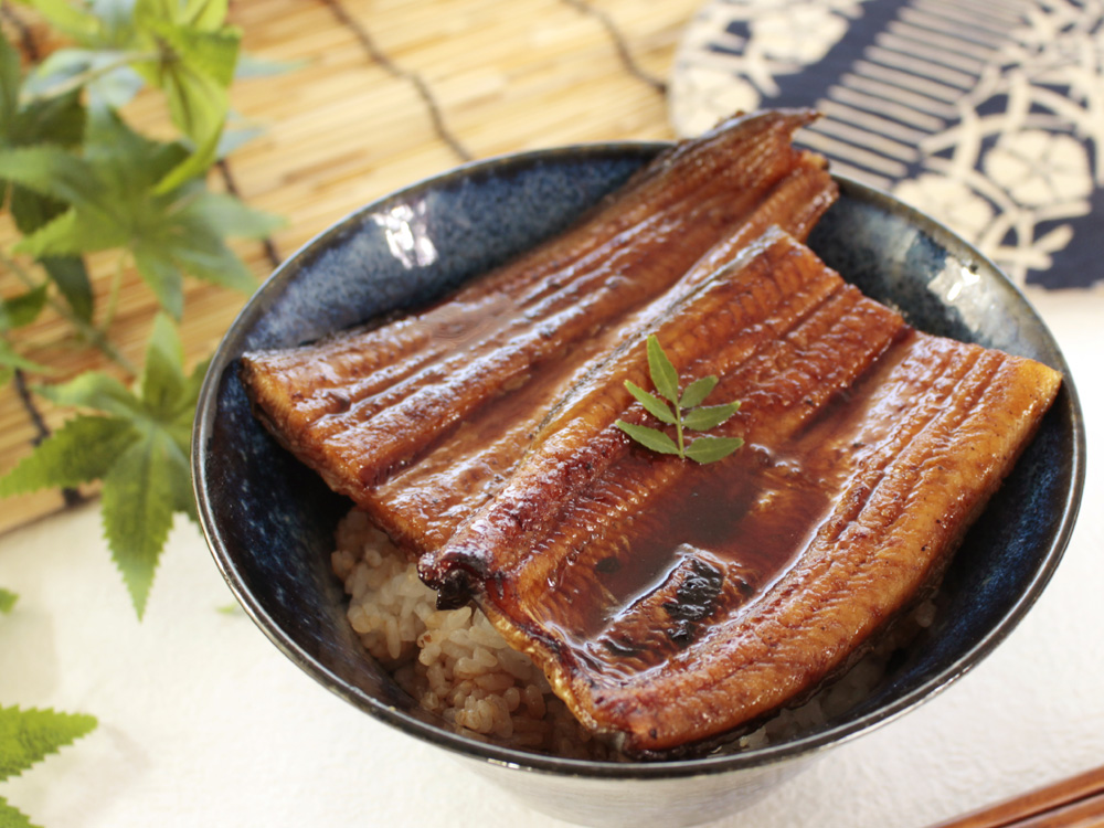 浜名湖産うなぎの香ばしいうな丼のイメージ
