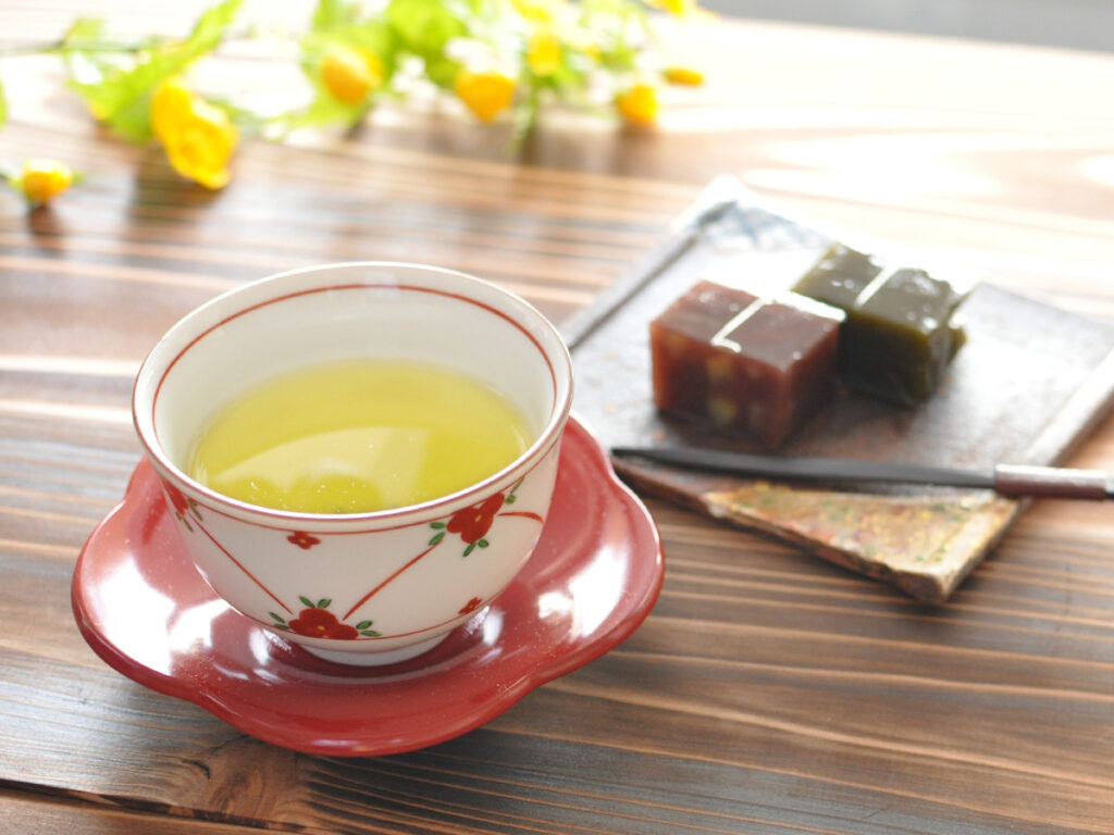 静岡茶と和菓子