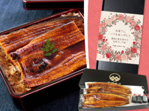 母の日ギフト 浜名湖産うなぎの蒲焼き3尾セット