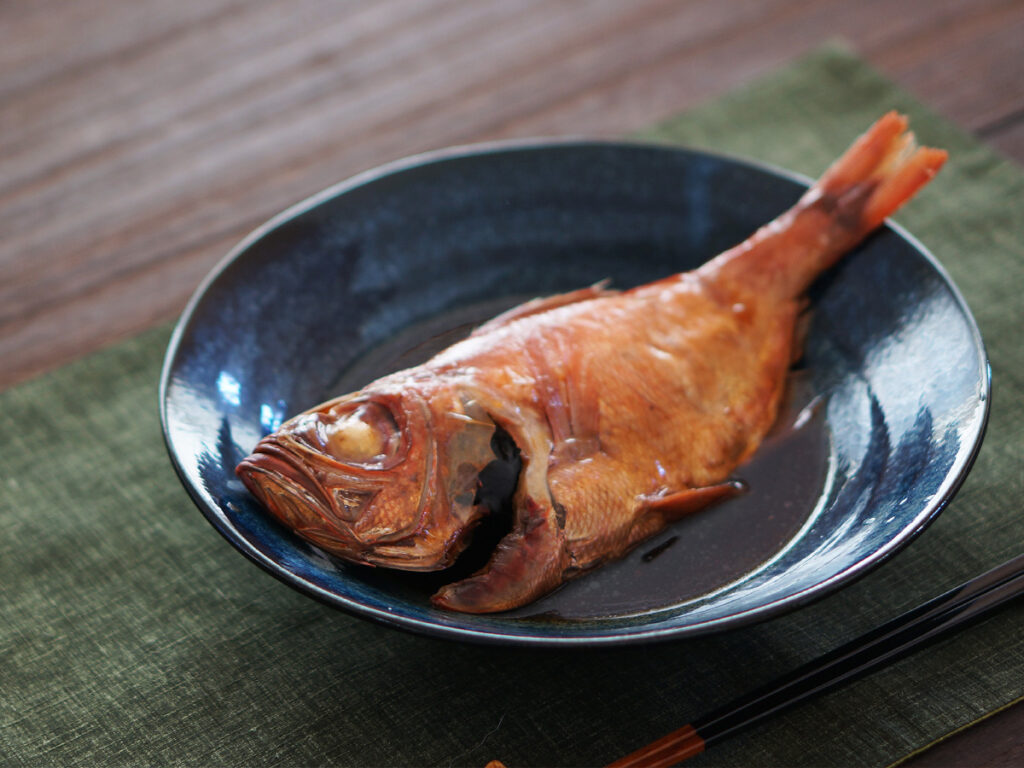 伊豆 金目鯛の姿煮(煮付け)