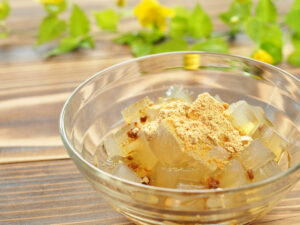 伊豆河童の心太 あんみつ きな粉