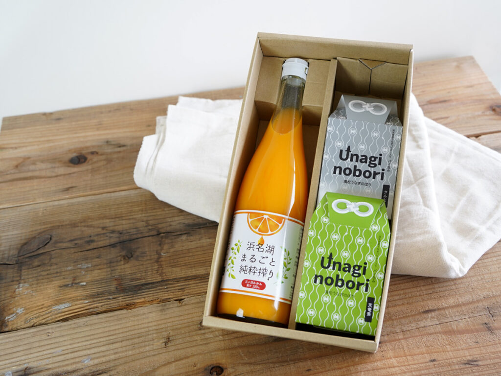 母の日 ギフト 三ヶ日みかんジュース うなぎのぼり 和菓子 セット 